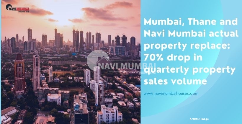 real estate property market in navi mumbai, mumbai, thane