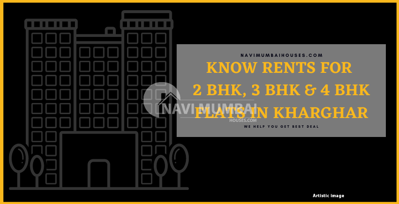 3 & 4 BHK flat rent in Kharghar