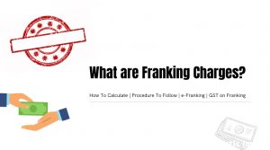 Franking charges