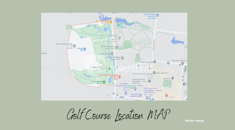 Golf Course Location Map