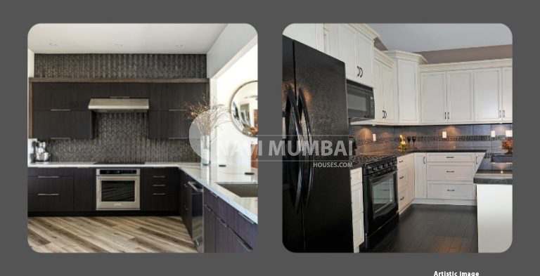 15 Modular Kitchen Design Ideas in Black and White