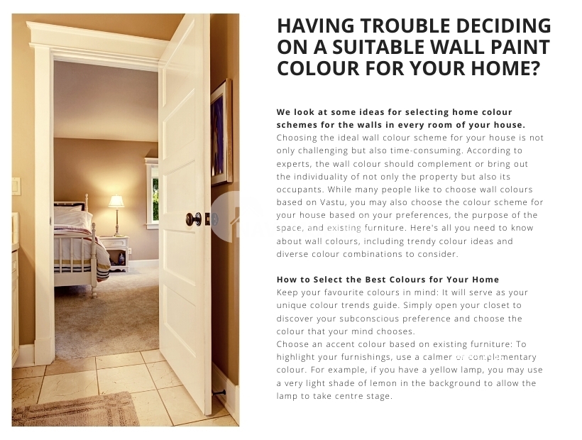 wall paint colour for your home
