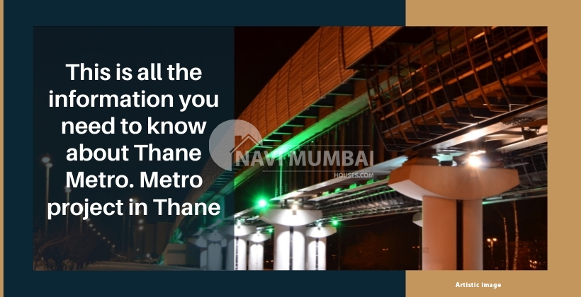 Metro project in Thane