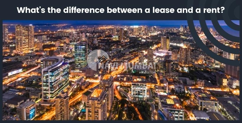difference between a lease and a rent