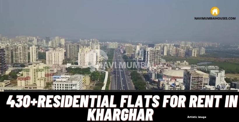 430+ residential flats for rent in kharghar