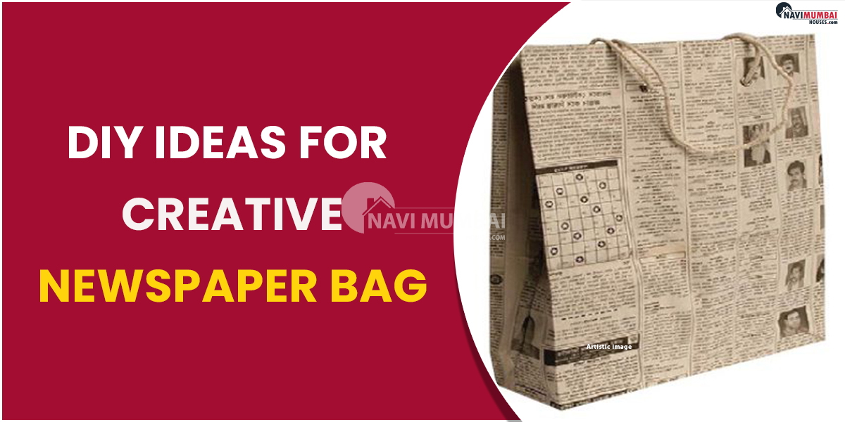 Easy To Make Paper Bags Using Old Newspapers