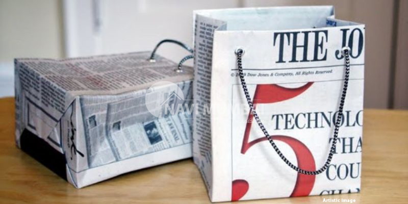 DIY Ideas for Creative Newspaper Bag