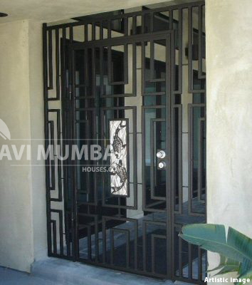 15 designs for main door double door grill gates