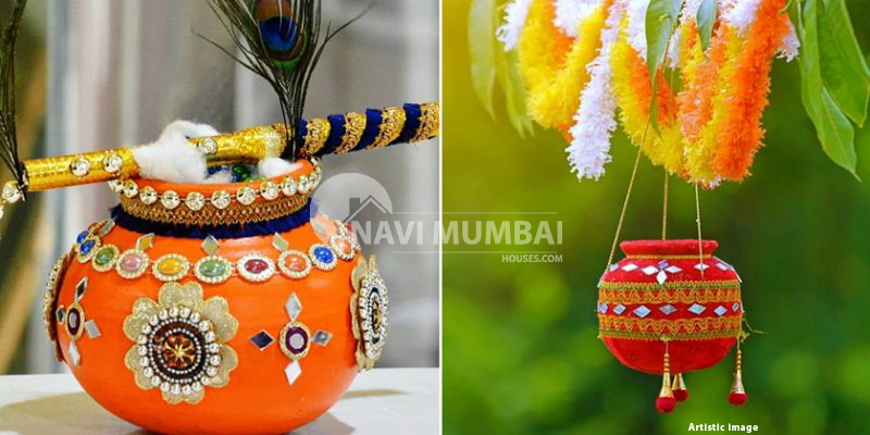 Decorating for Janmashtami at home