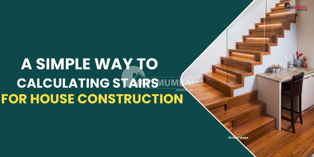 A simple way to calculating stairs for house construction
