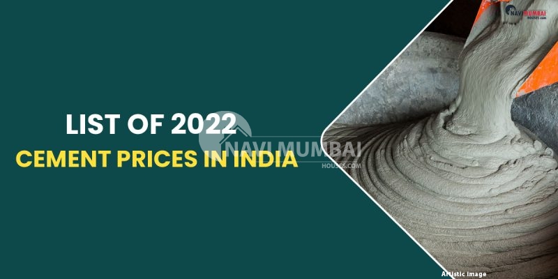 List of 2022 cement prices in India