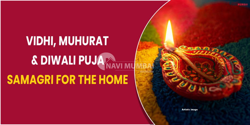 Vidhi, Muhurat, and Diwali Puja Samagri for the Home