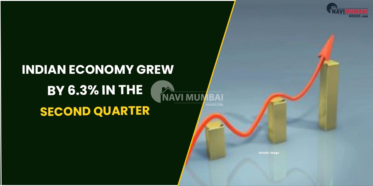 The Indian Economy Grew By 6.3% In The Second Quarter.