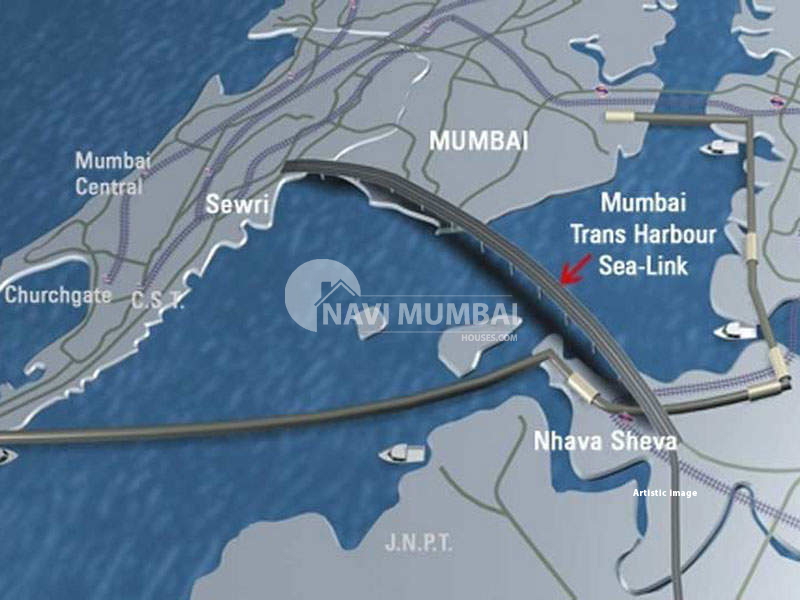 mumbai trans harbour link travel time