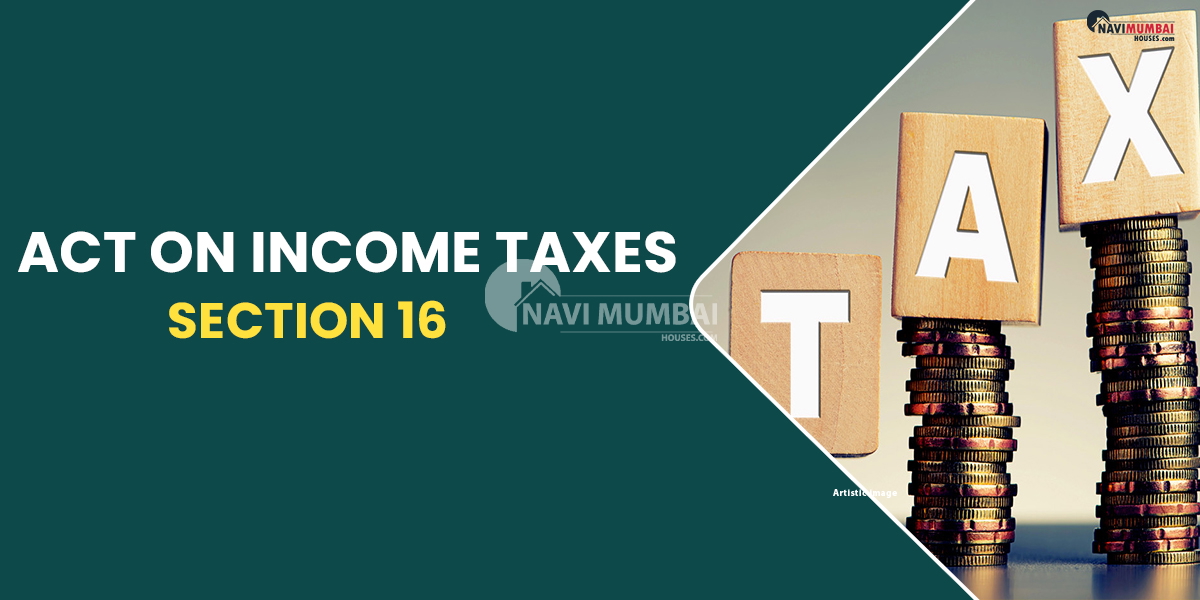 Act on Income Taxes, Section 16