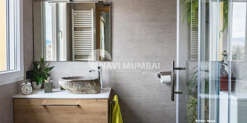 There are 18 bathtub-free Indian bathroom designs