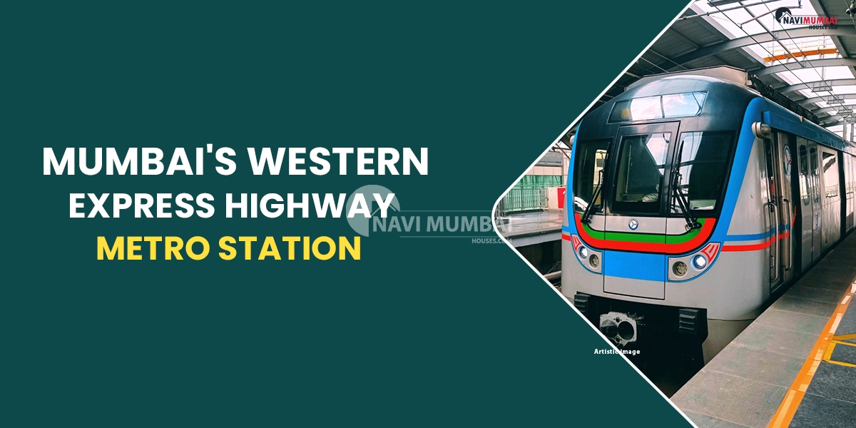 Mumbai's Western Express Highway Metro Station