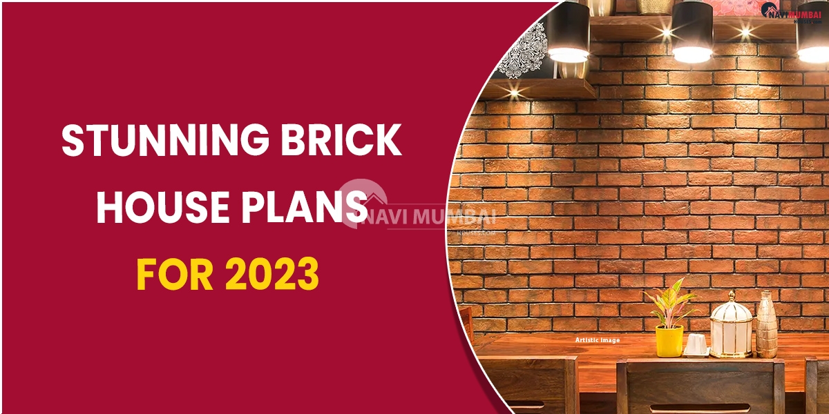 Stunning brick house plans for 2023