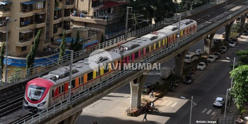 Metro map, stations, lines, phases & route for Navi Mumbai