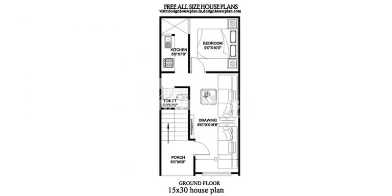 The 15 x 30 House Plan's Creation