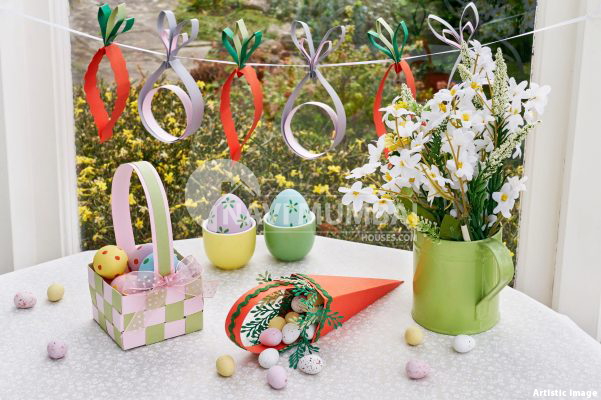 Home Easter Decorating Ideas | DIY Easter Decorating