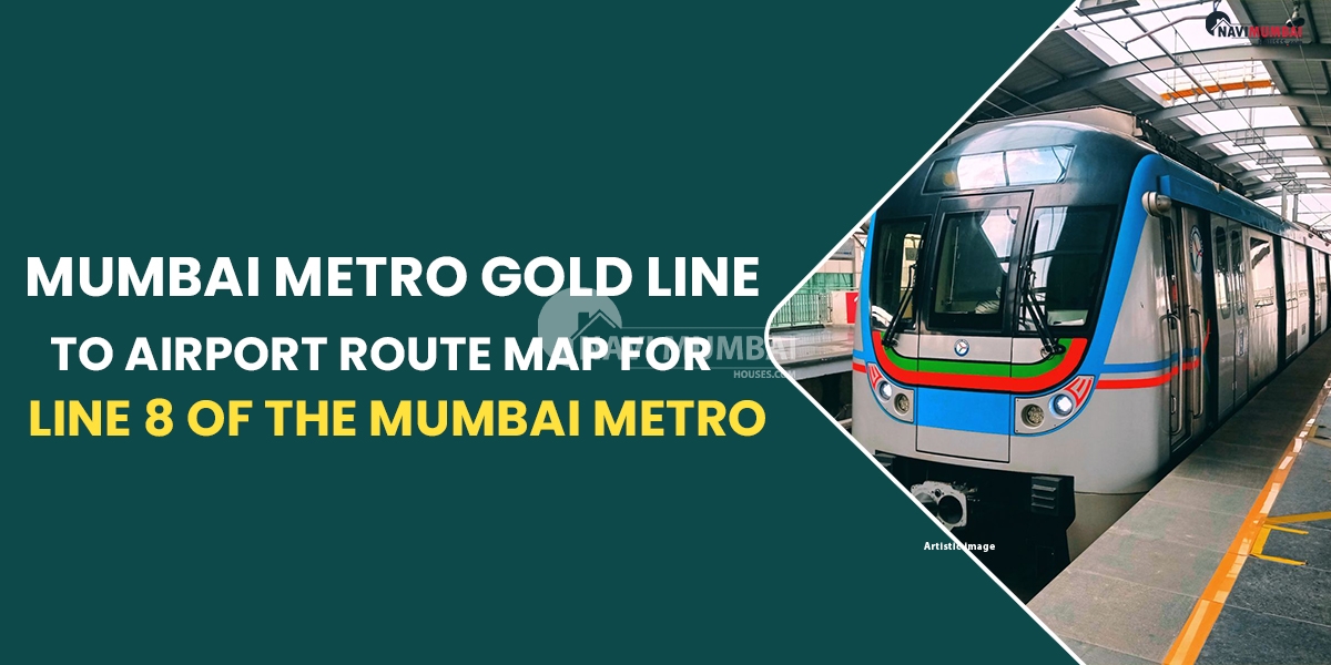 Mumbai Metro Gold Line To Airport Route Map For Line 8 Of The Mumbai Metro