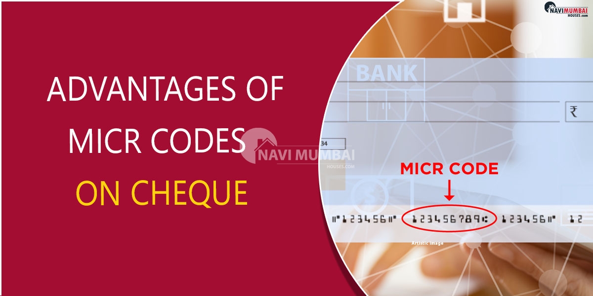 Advantages of MICR codes on cheque
