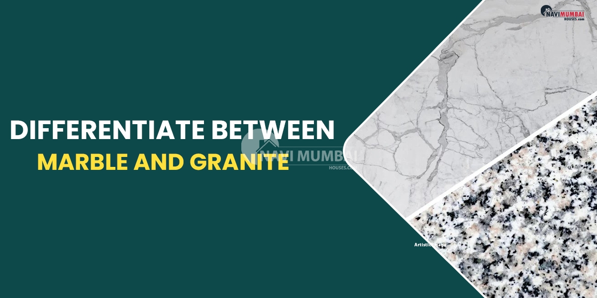 How do marble and granite differ from one another?