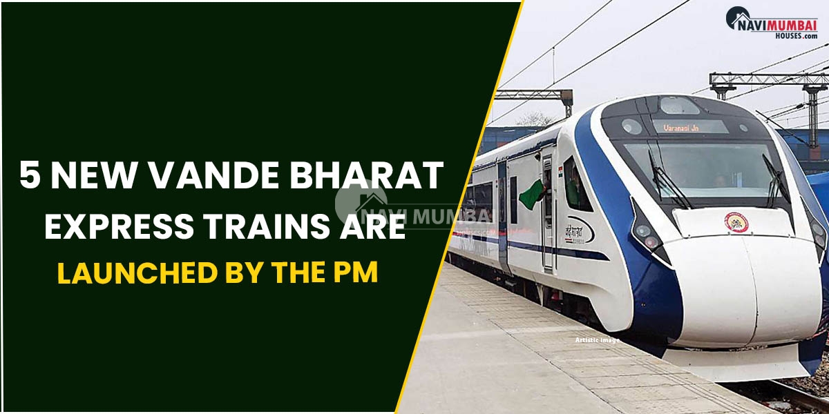 5 New Vande Bharat Express Trains Are Launched By The PM