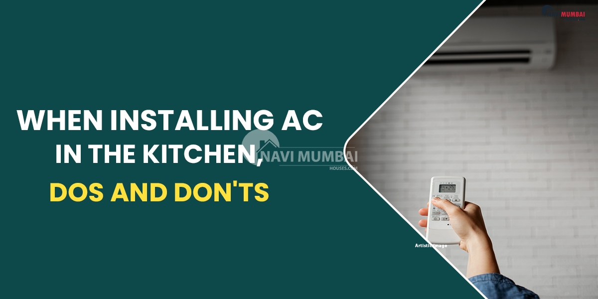 Installing AC In The Kitchen
