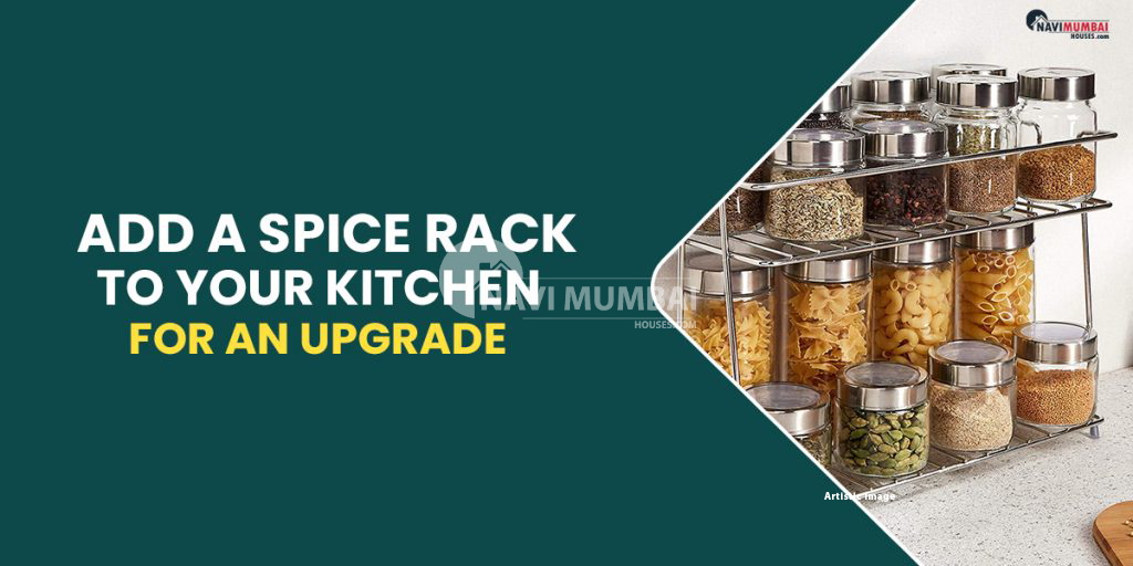 Add On Spice Rack Add A Spice Rack To Your Kitchen For An Upgrade