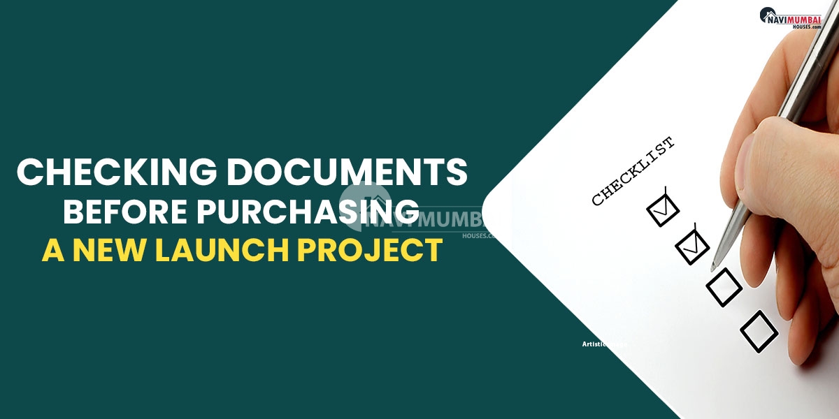 Checking Documents Before Purchasing A New Launch Project