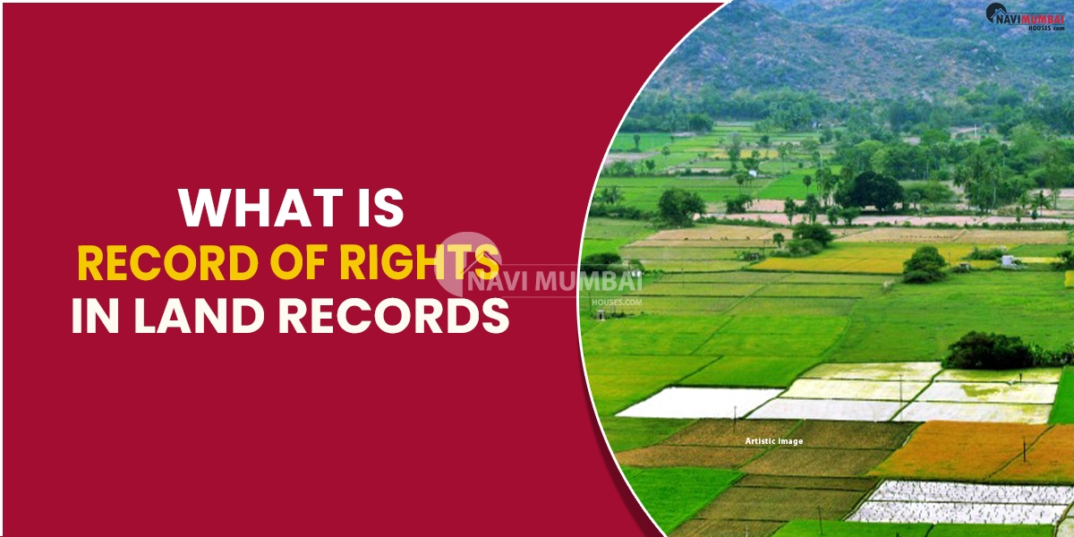 What Is Record Of Rights In Land Records