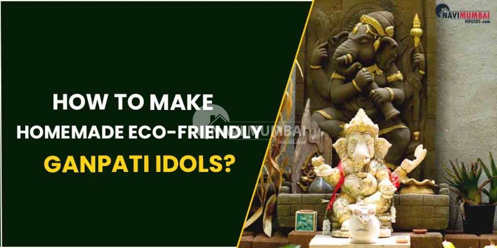 Homemade Eco Friendly Ganpati Idols Make 9726