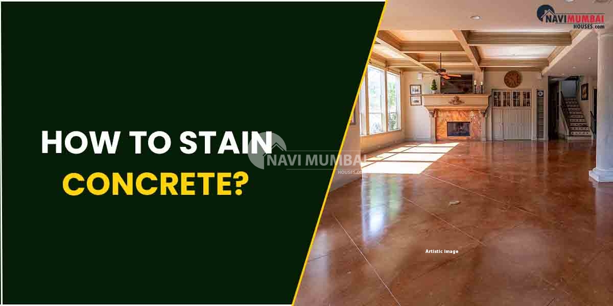 How To Stain Concrete?