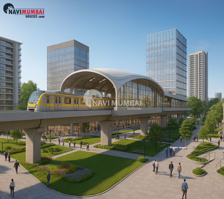 Metro Connectivity’s Impact on Navi Mumbai Projects