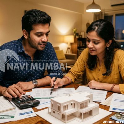 budget planning before buying flat Navi Mumbai