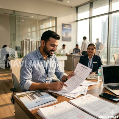 confident property buyer decision after asking questions