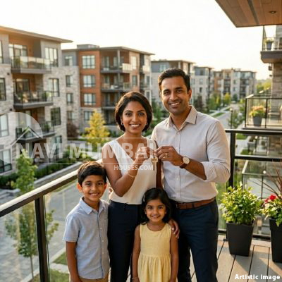 happy family after buying home smart property decision 2026