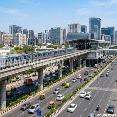 infrastructure impact on property prices India