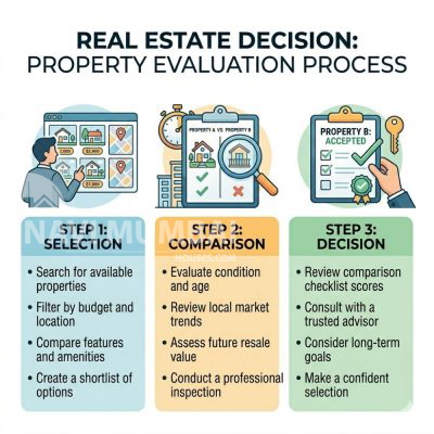 property buying decision CIDCO housing scheme comparison