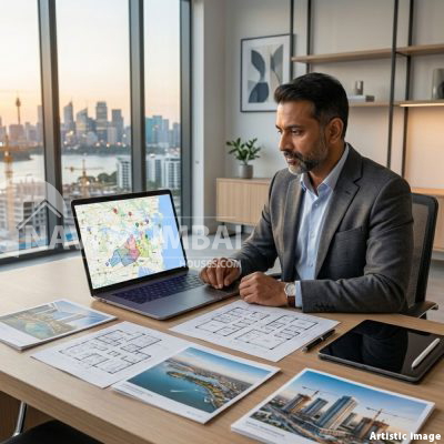 real estate investor planning to identify good location before prices increase