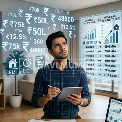 salary vs home loan India