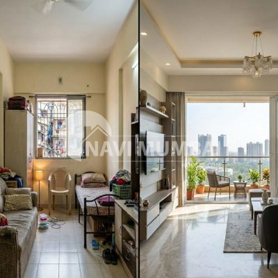 ₹25K vs ₹50K rent in Navi Mumbai comparison