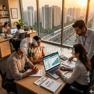 Salary planning for buying a 2BHK Navi Mumbai 2026 property”