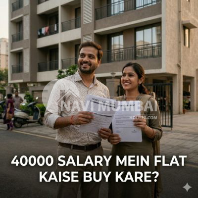 40000 salary flat buyers in Navi Mumbai
