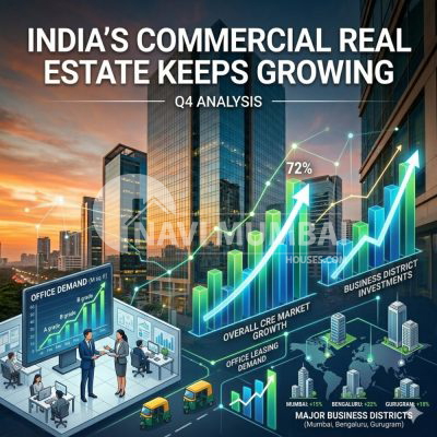 Indian commercial real estate market growth and investor confidence