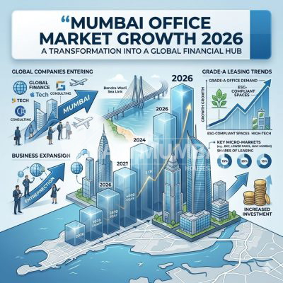 Mumbai commercial real estate growth and office leasing trends