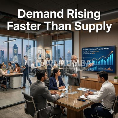 Mumbai office rent growth and rising commercial demand