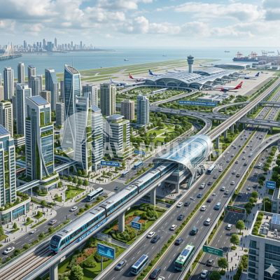 Navi Mumbai infrastructure growth and airport development